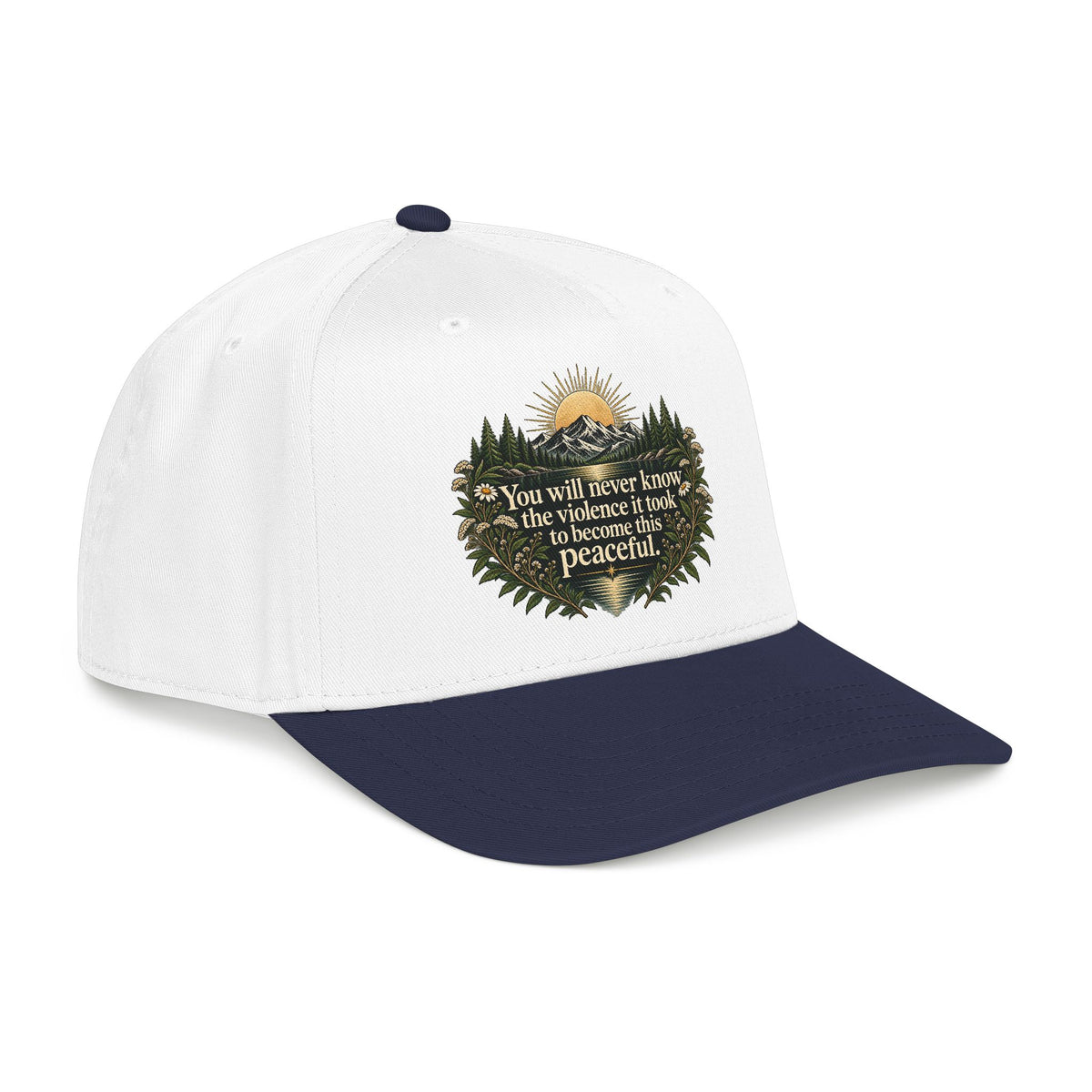 You Will Never Know The Violence It Took To Become This Peaceful - OTTO Baseball Hat