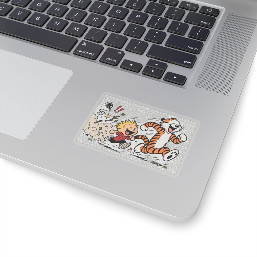 Calvin and Hobbes Adventure - Kiss-Cut Sticker