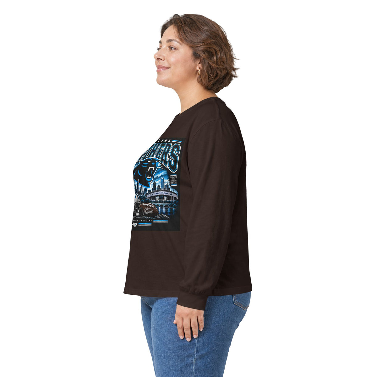 Carolina Panthers Keep Pounding - Unisex Ultra Cotton Long Sleeve Tee