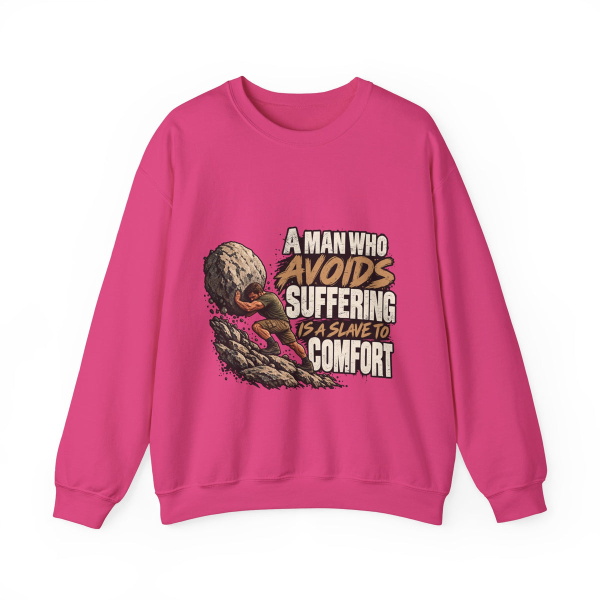 A Man Who Avoids Suffering - Crewneck Sweatshirt
