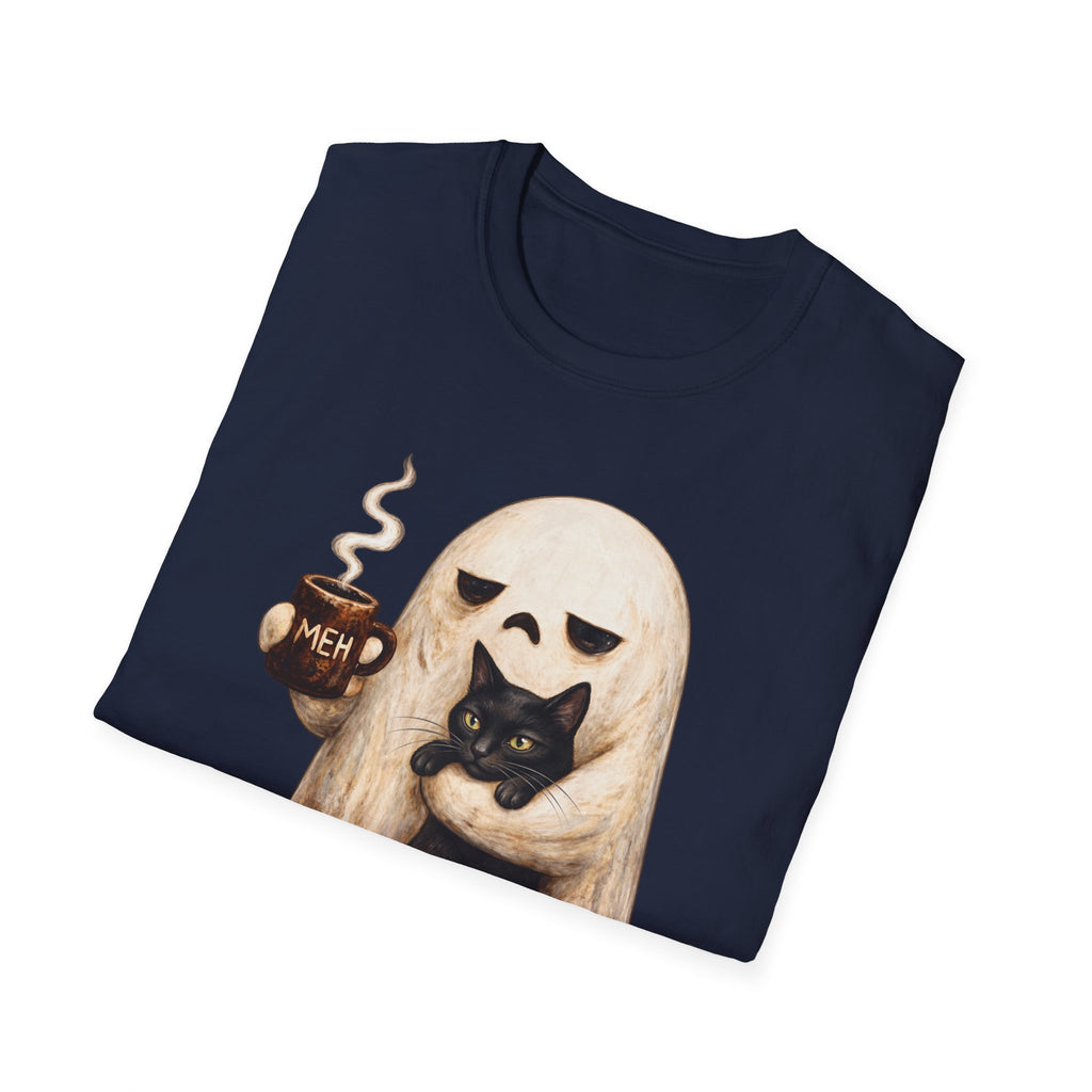 Meh Ghost and Black Cat - Classic Tee