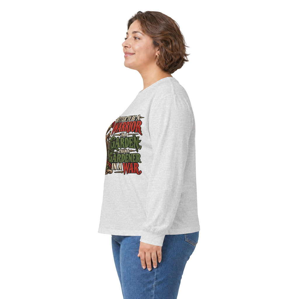 Warrior In A Garden - Unisex Ultra Cotton Long Sleeve Tee