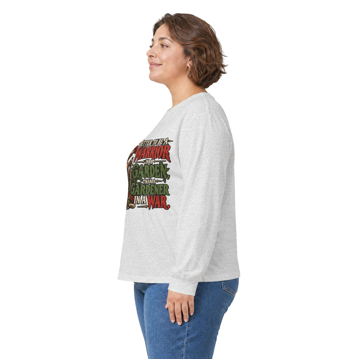Warrior In A Garden - Unisex Ultra Cotton Long Sleeve Tee