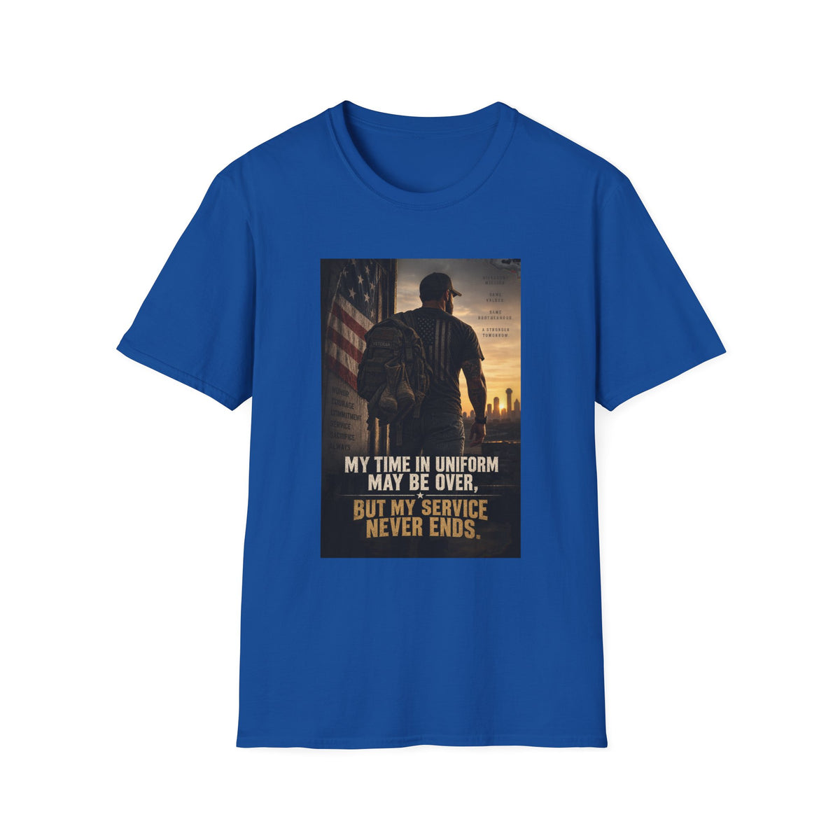 Service Never Ends - Classic Tee