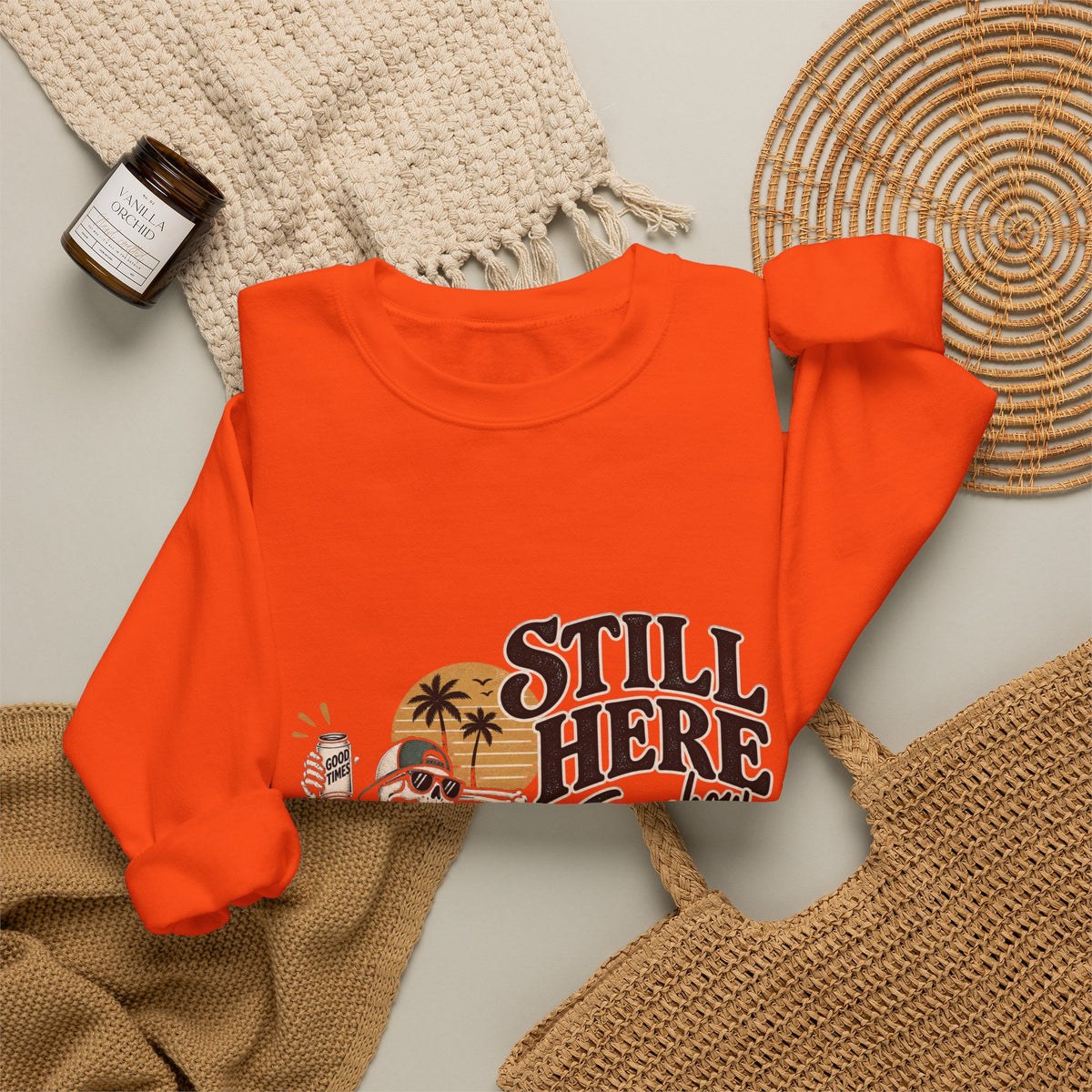 Still Here Somehow - Crewneck Sweatshirt