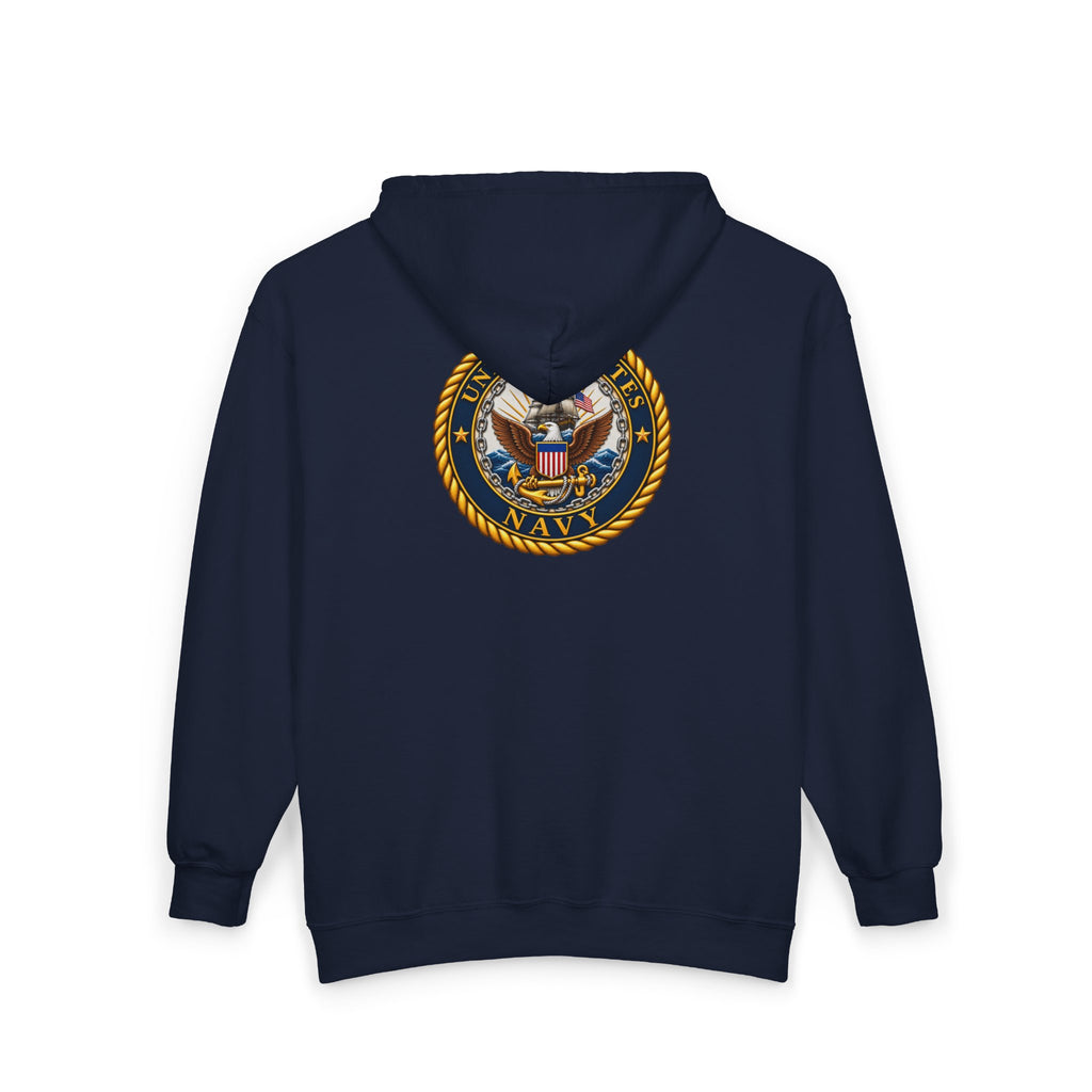 U.S. Navy Emblem - Full-Zip Hooded Sweatshirt