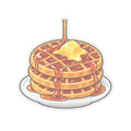 Cartoon Waffles - Kiss-Cut Sticker