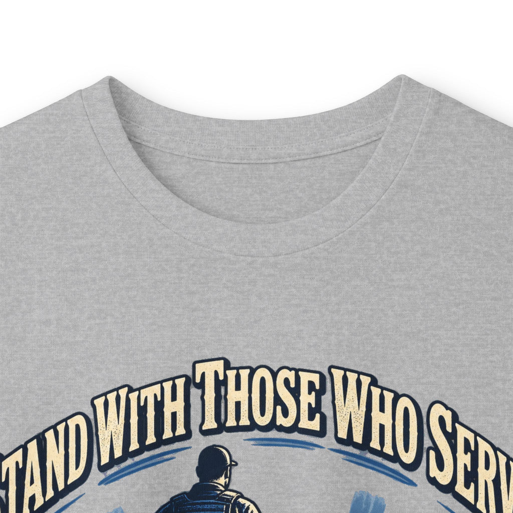 Stand With Those Who Serve Police K9 - Unisex Ultra Cotton Long Sleeve Tee