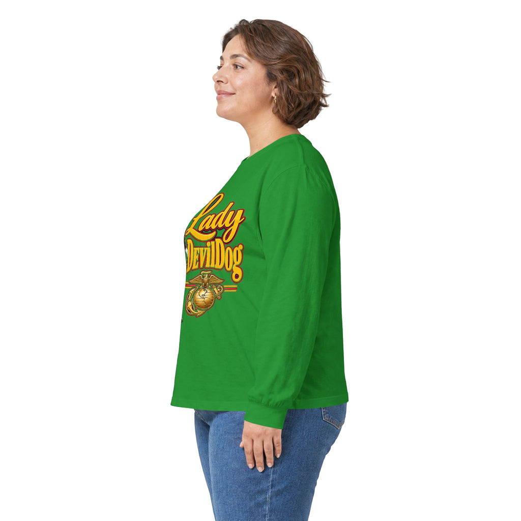 Lady Devil Dog - Unisex Ultra Cotton Long Sleeve Tee