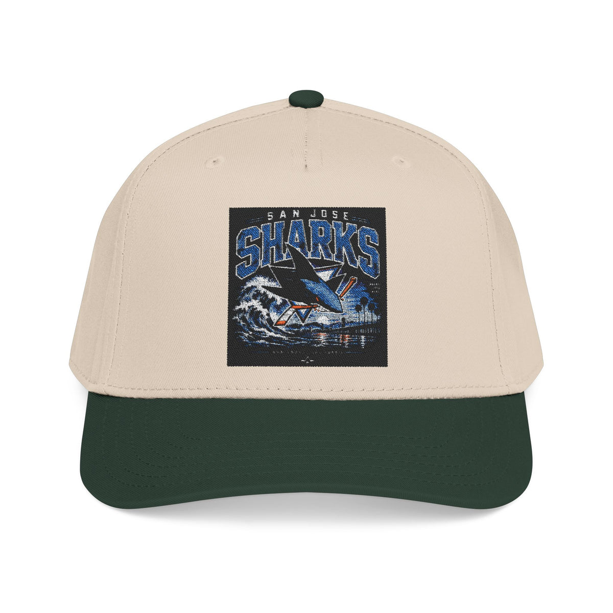 Sharks Wave Hockey Tee - OTTO Baseball Hat