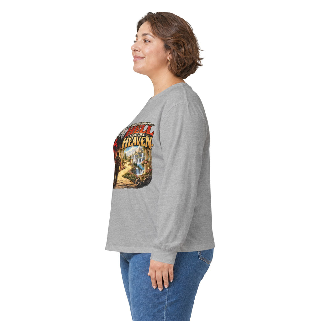 Path To Heaven Path To Hell - Unisex Ultra Cotton Long Sleeve Tee