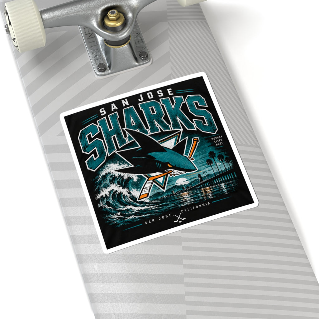 San Jose Sharks - Kiss-Cut Sticker