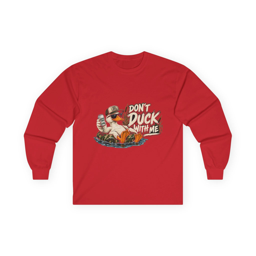 Duck With Me Camo - Unisex Ultra Cotton Long Sleeve Tee