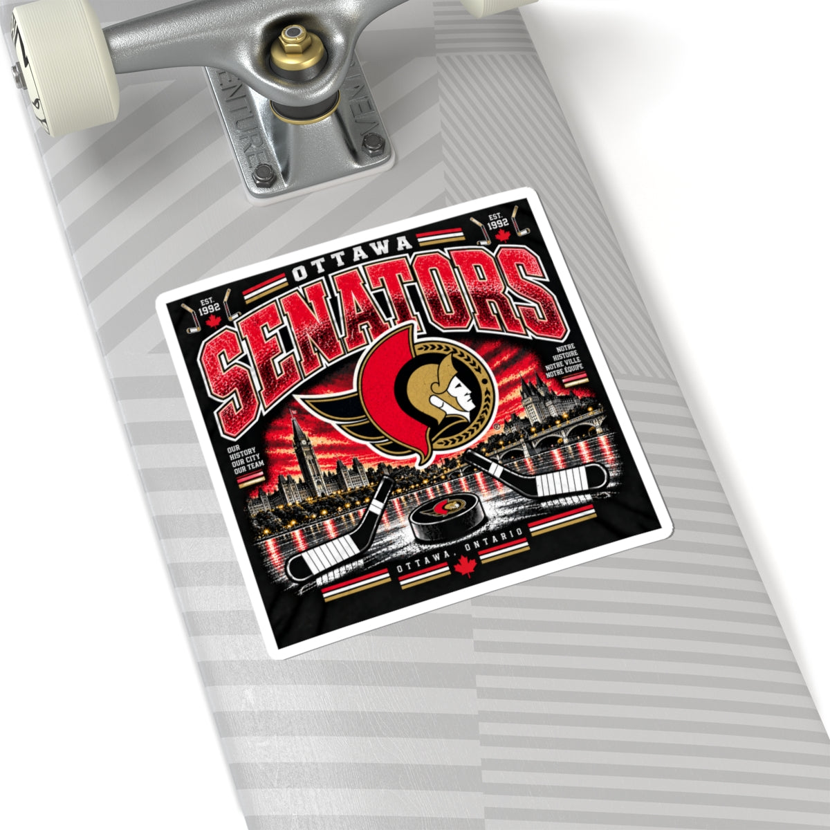 Ottawa Senators - Kiss-Cut Sticker