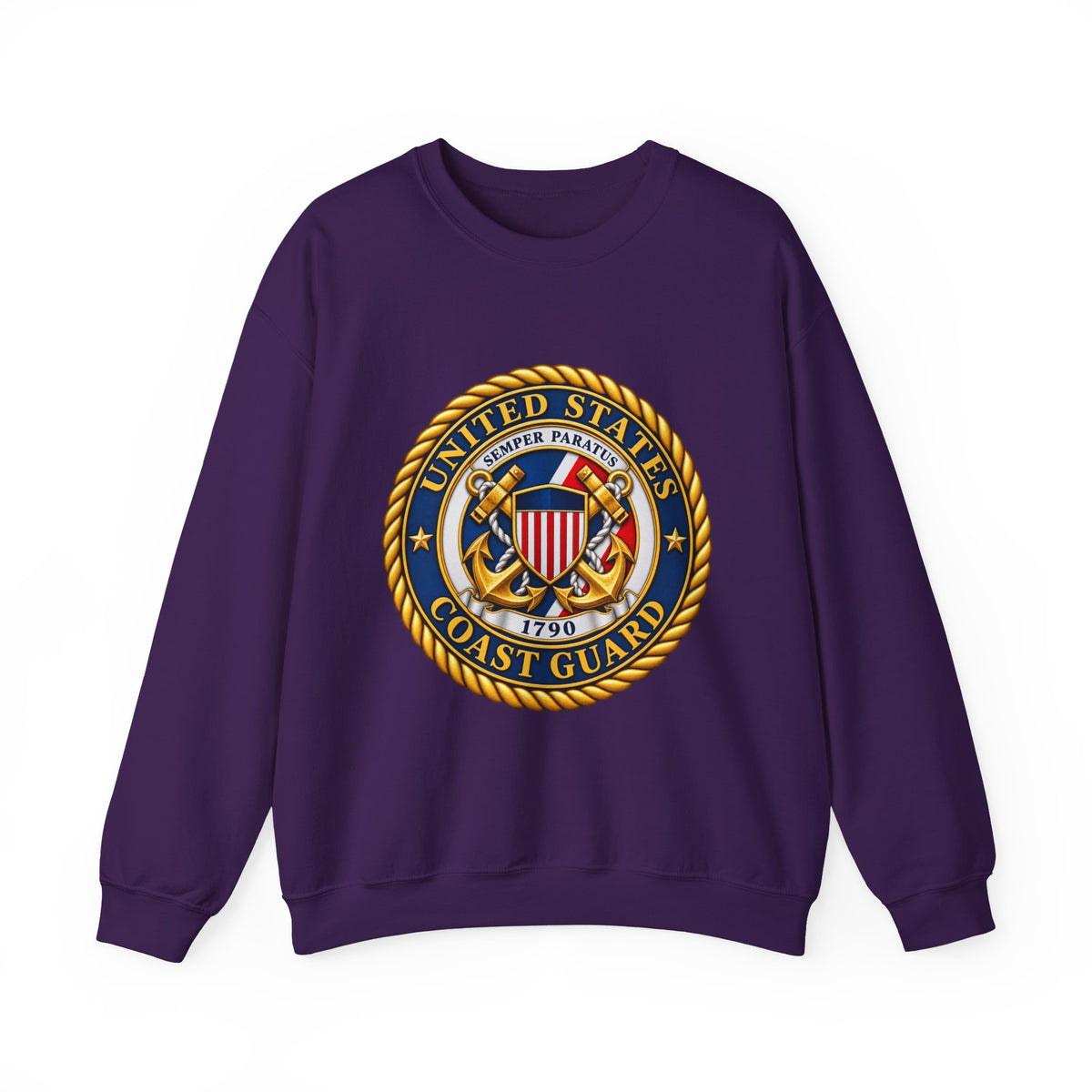 U.S. Coast Guard Emblem - Crewneck Sweatshirt