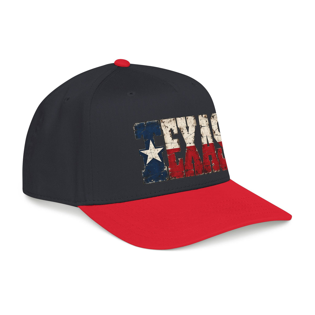 Texas Flag Block Letters - OTTO Baseball Hat