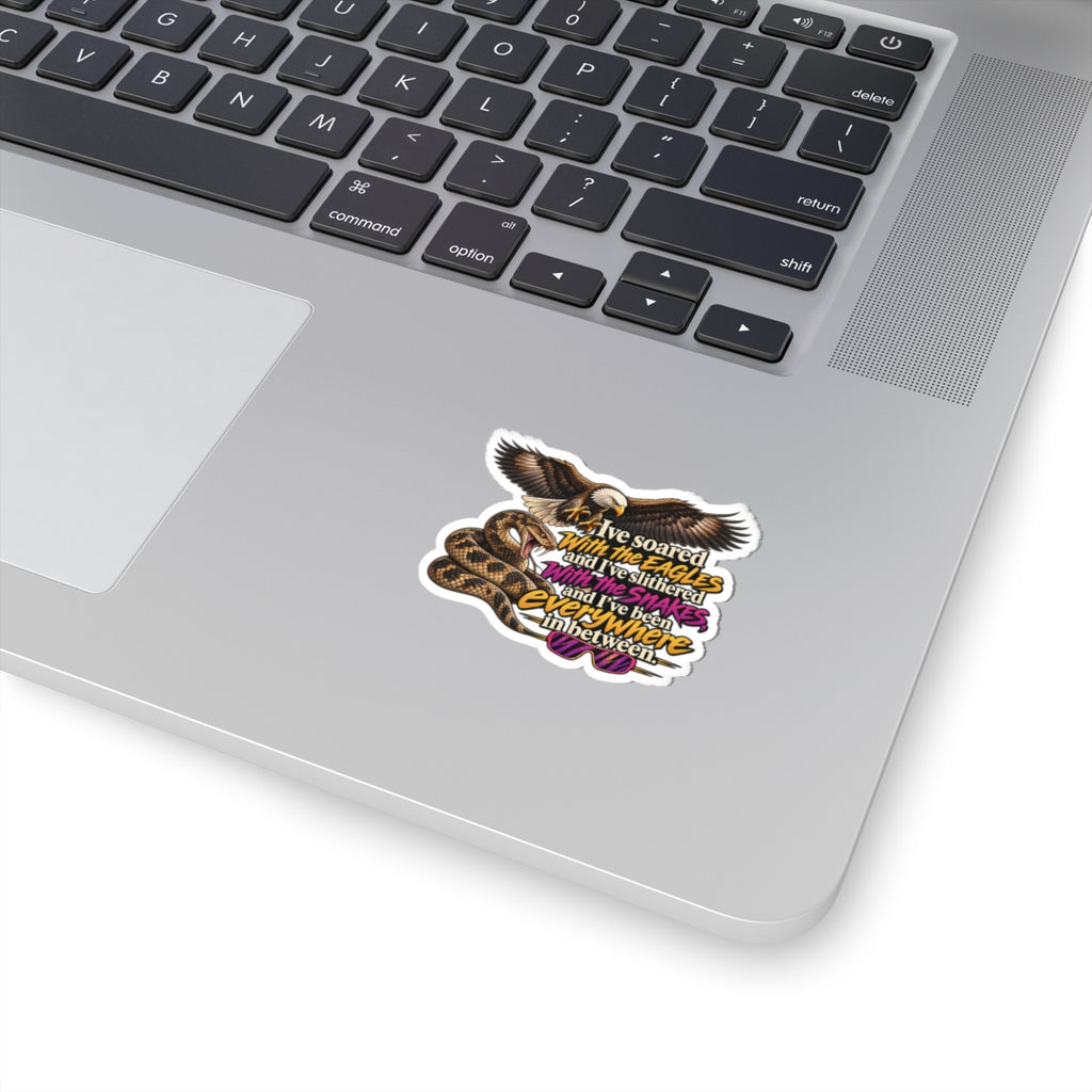 Macho Man - Kiss-Cut Sticker