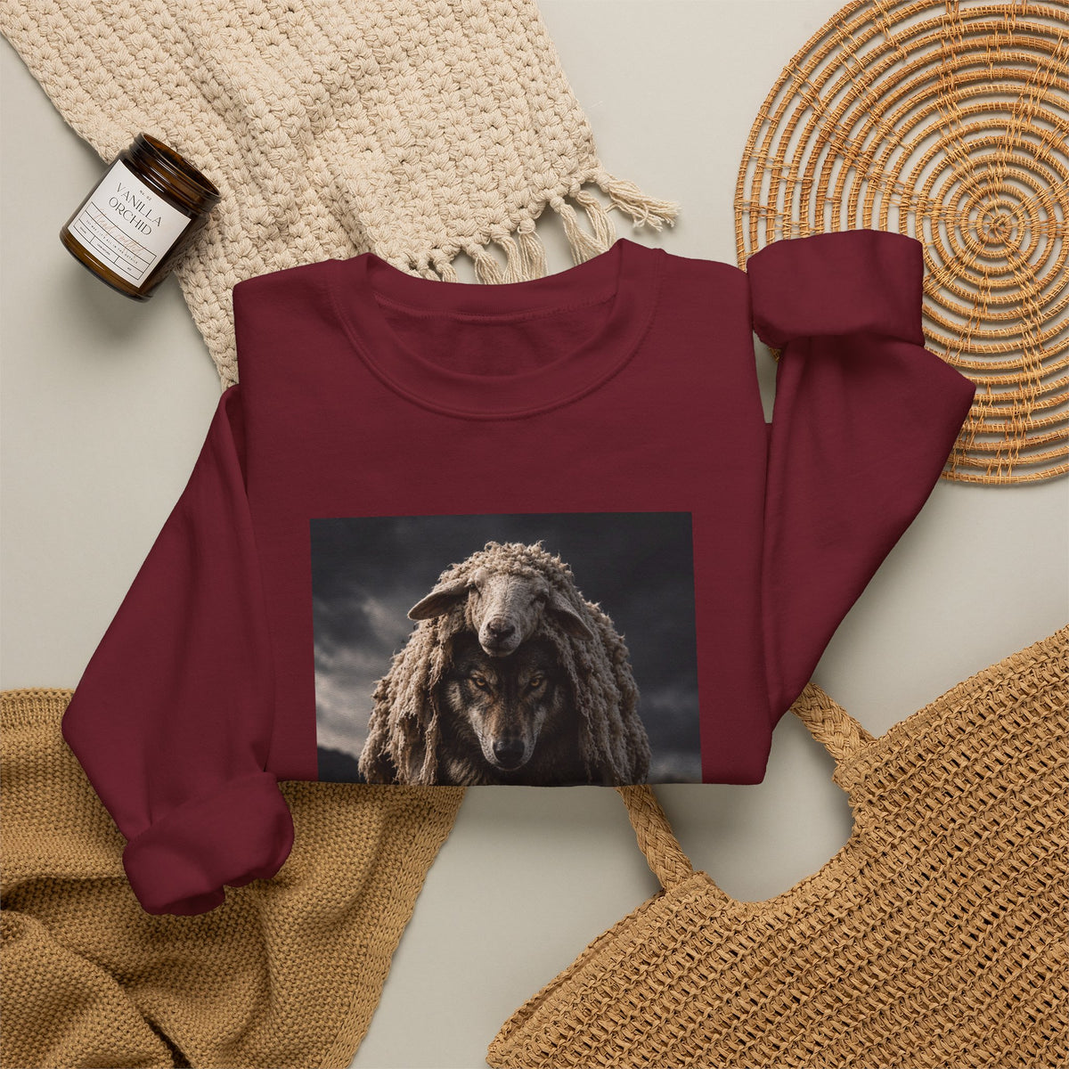 Wolf in Sheep's Clothing - Crewneck Sweatshirt