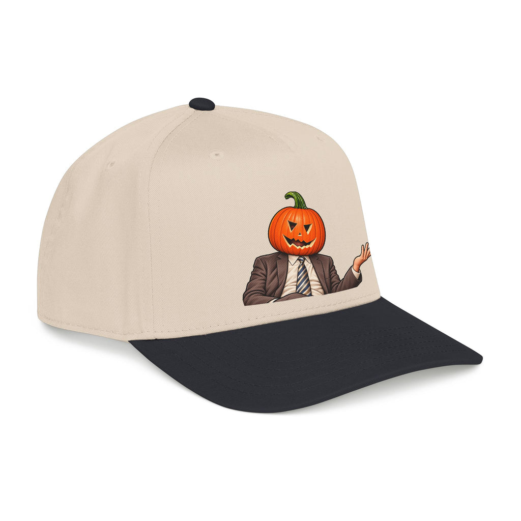 Pumpkin Head Office Cartoon - OTTO Baseball Hat