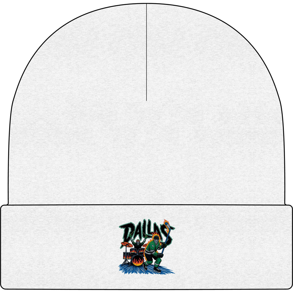 Dallas Stars Skeleton - AS Colour 1107 Cuff Beanie
