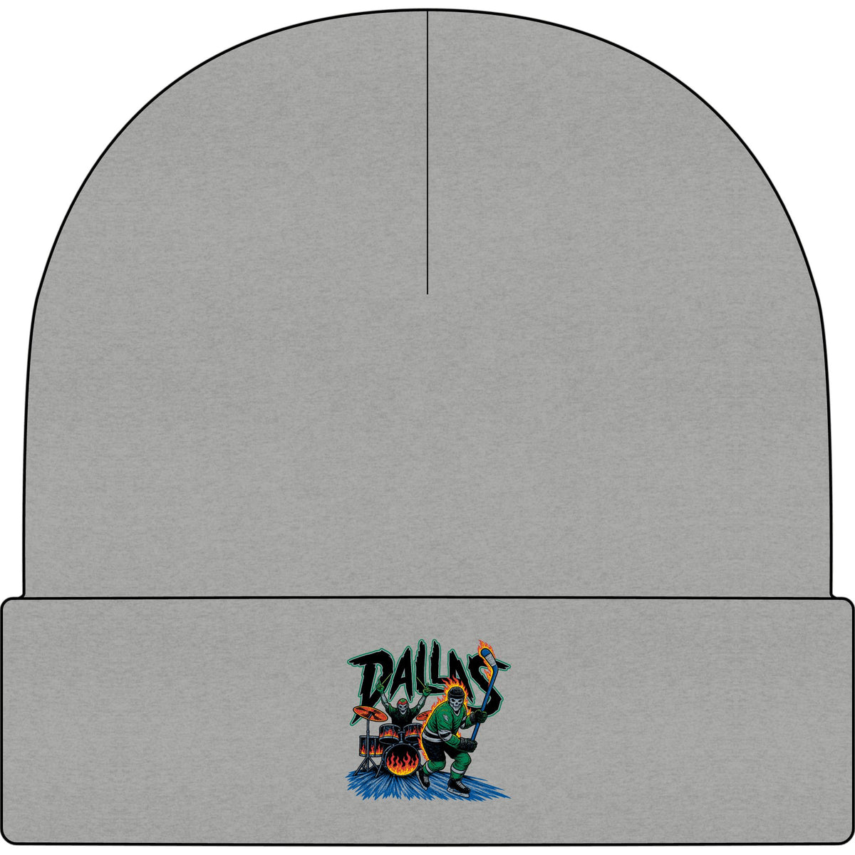 Dallas Stars Skeleton - AS Colour 1107 Cuff Beanie