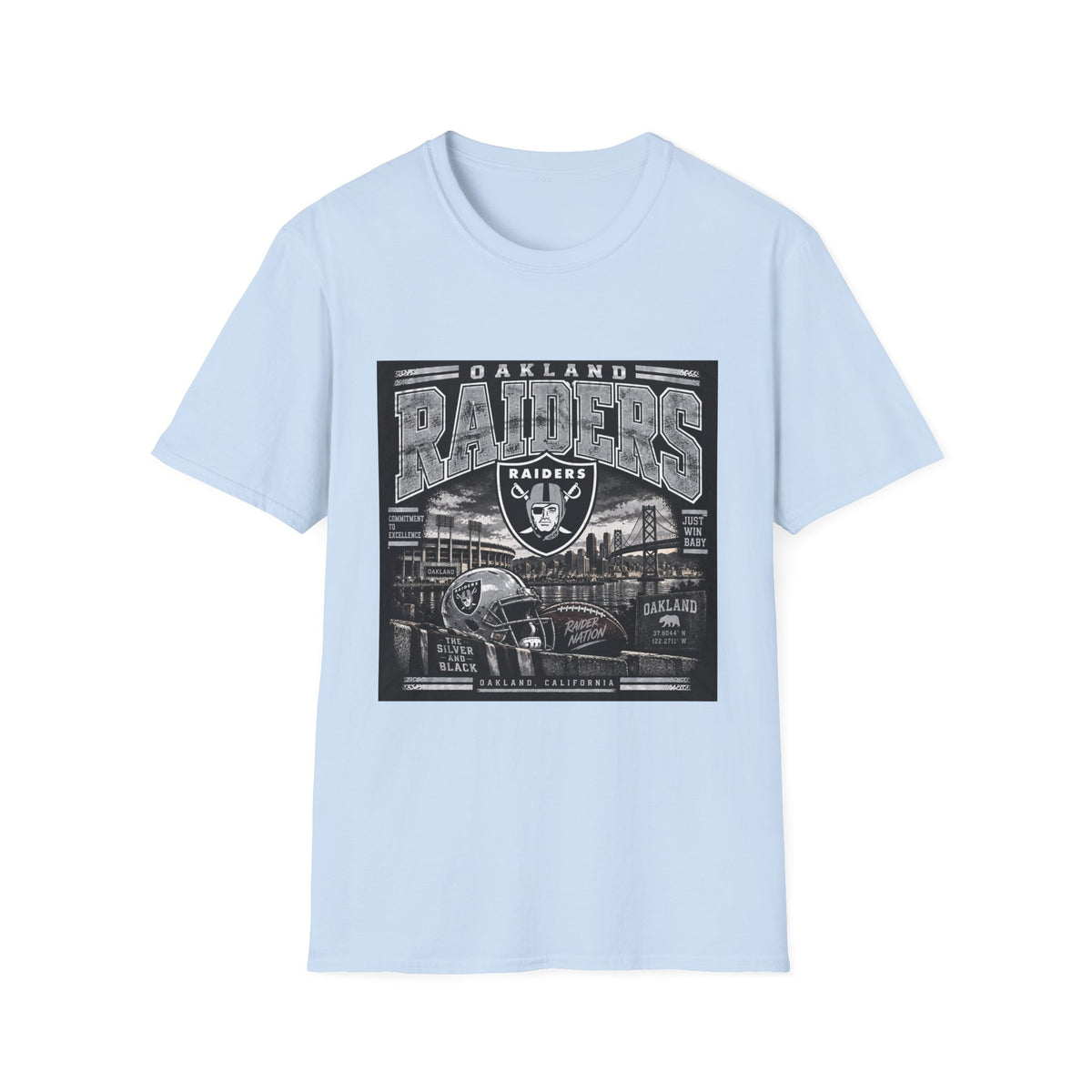 Oakland Raiders Black Heritage - Classic Tee