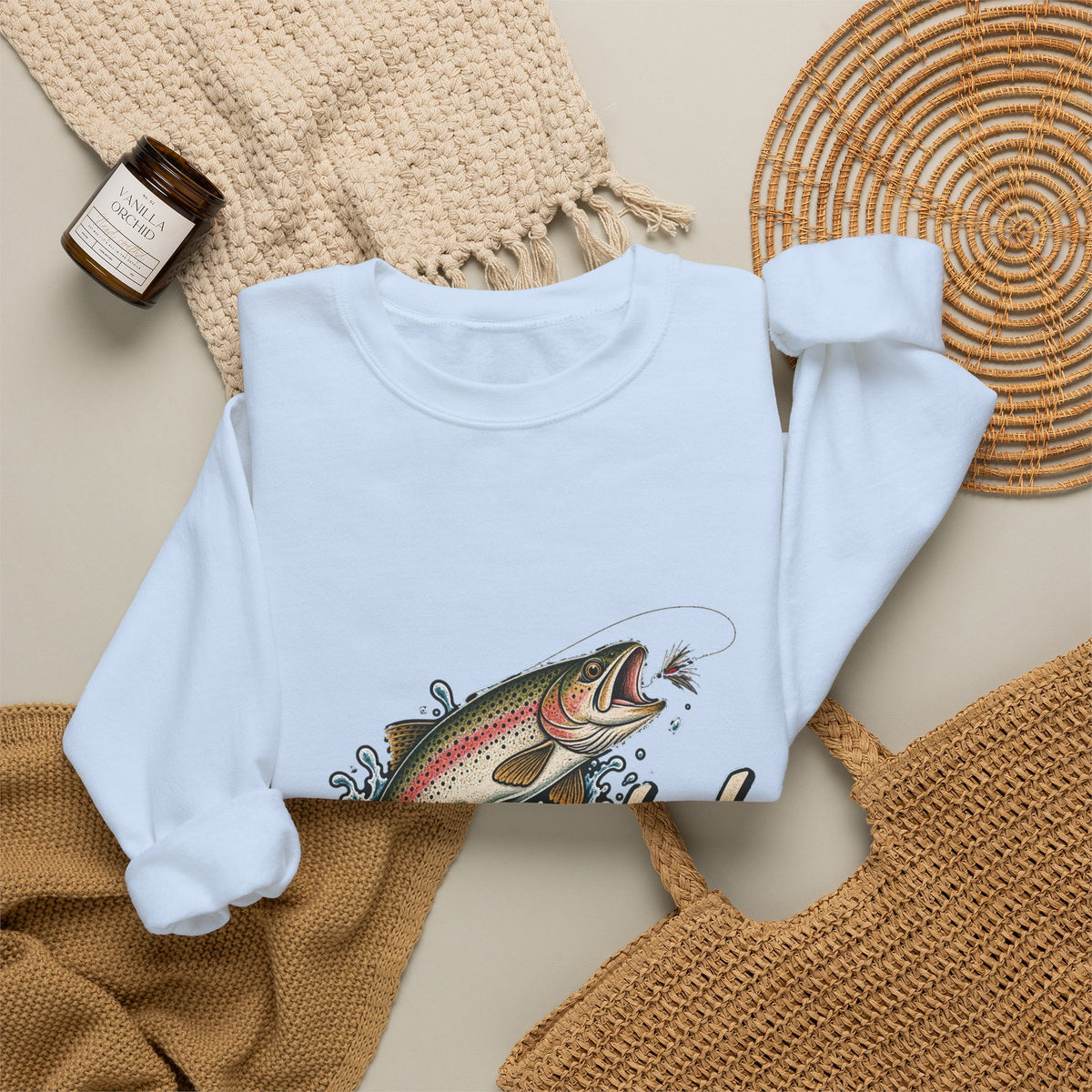 Hooked on Good Times - Crewneck Sweatshirt
