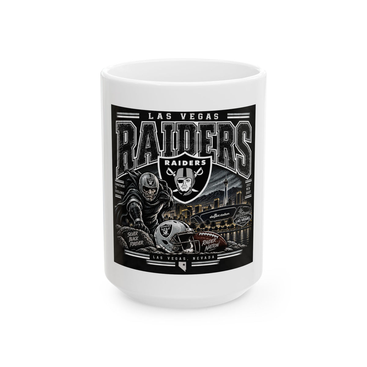 Las Vegas Raiders Nation - Ceramic Mug 11oz and 15oz