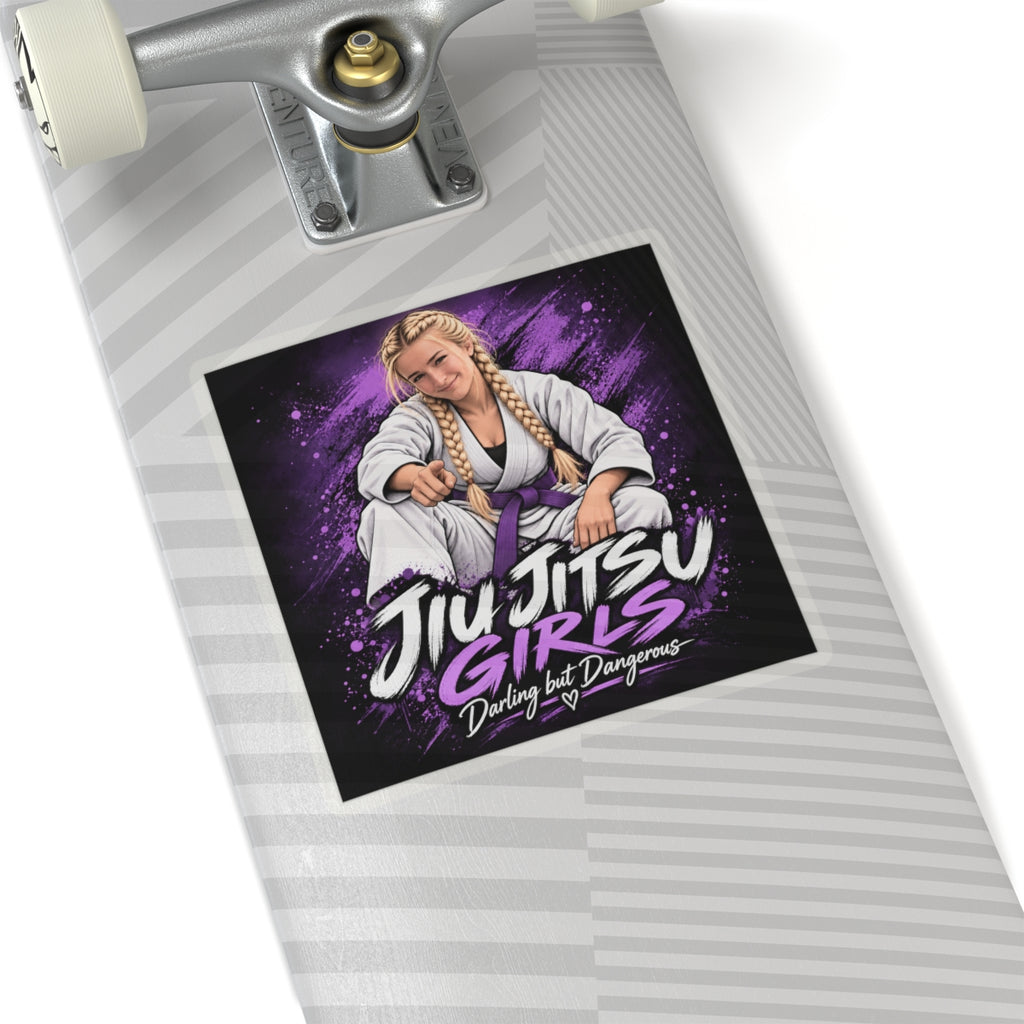 Jiu Jitsu Girls - Kiss-Cut Sticker