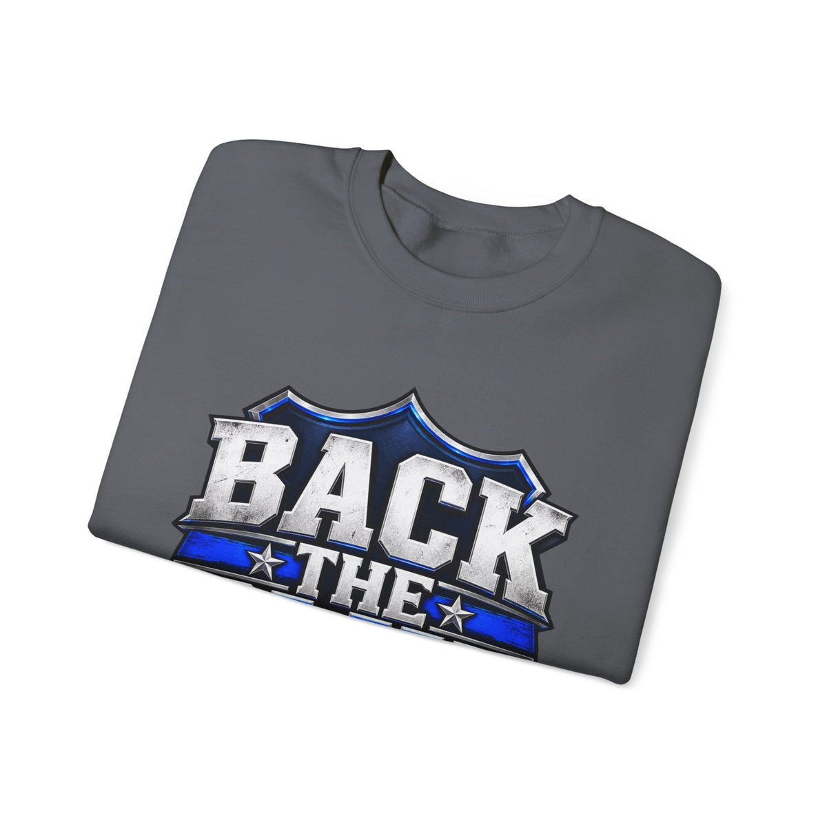 Back the Blue Shield - Crewneck Sweatshirt