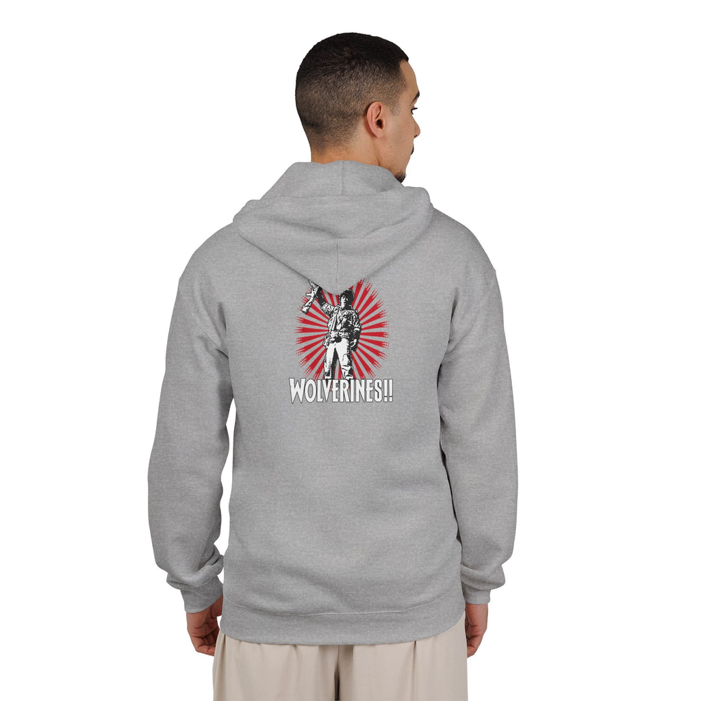 Wolverines - Full-Zip Hooded Sweatshirt