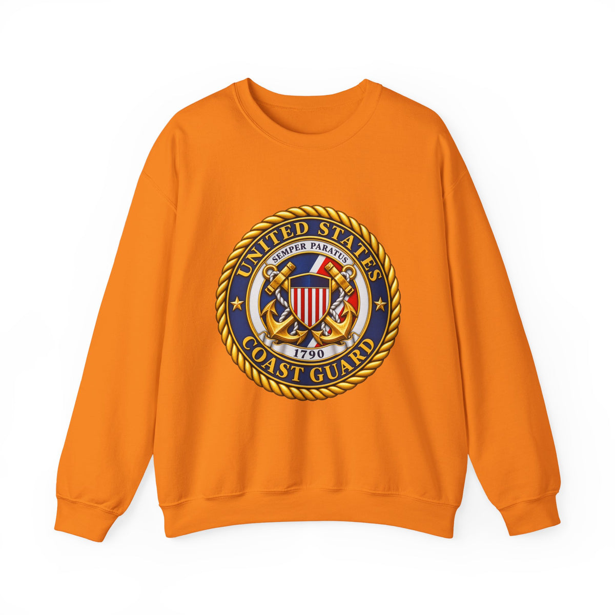 U.S. Coast Guard Emblem - Crewneck Sweatshirt