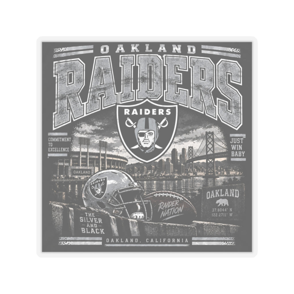 Las Vegas Raiders - Kiss-Cut Sticker