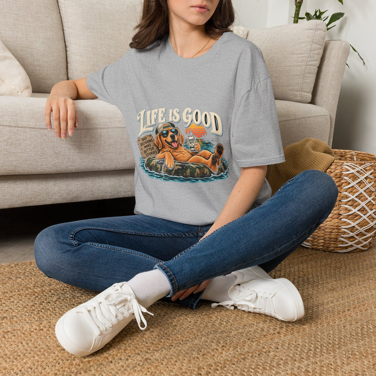 Life is Good Floatin' - Classic Tee