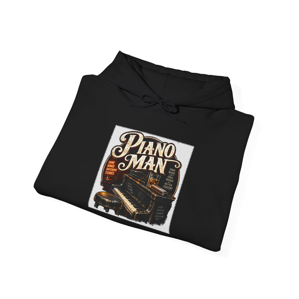 Piano Man Retro Bar - Hoodie