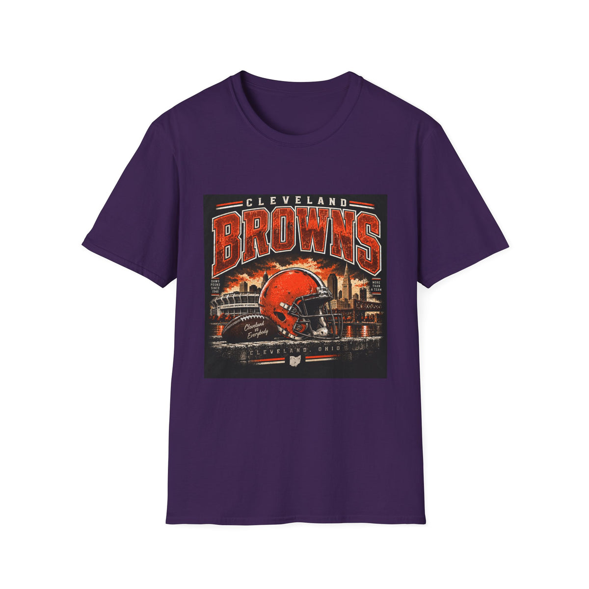 Cleveland Browns Skyline - Classic Tee