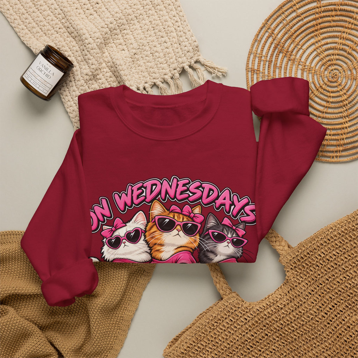 On Wednesdays We Wear Pink - Crewneck Sweatshirt