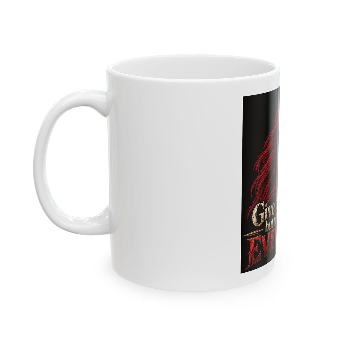 Spartan Helmet - Take Everything - Ceramic Mug 11oz and 15oz