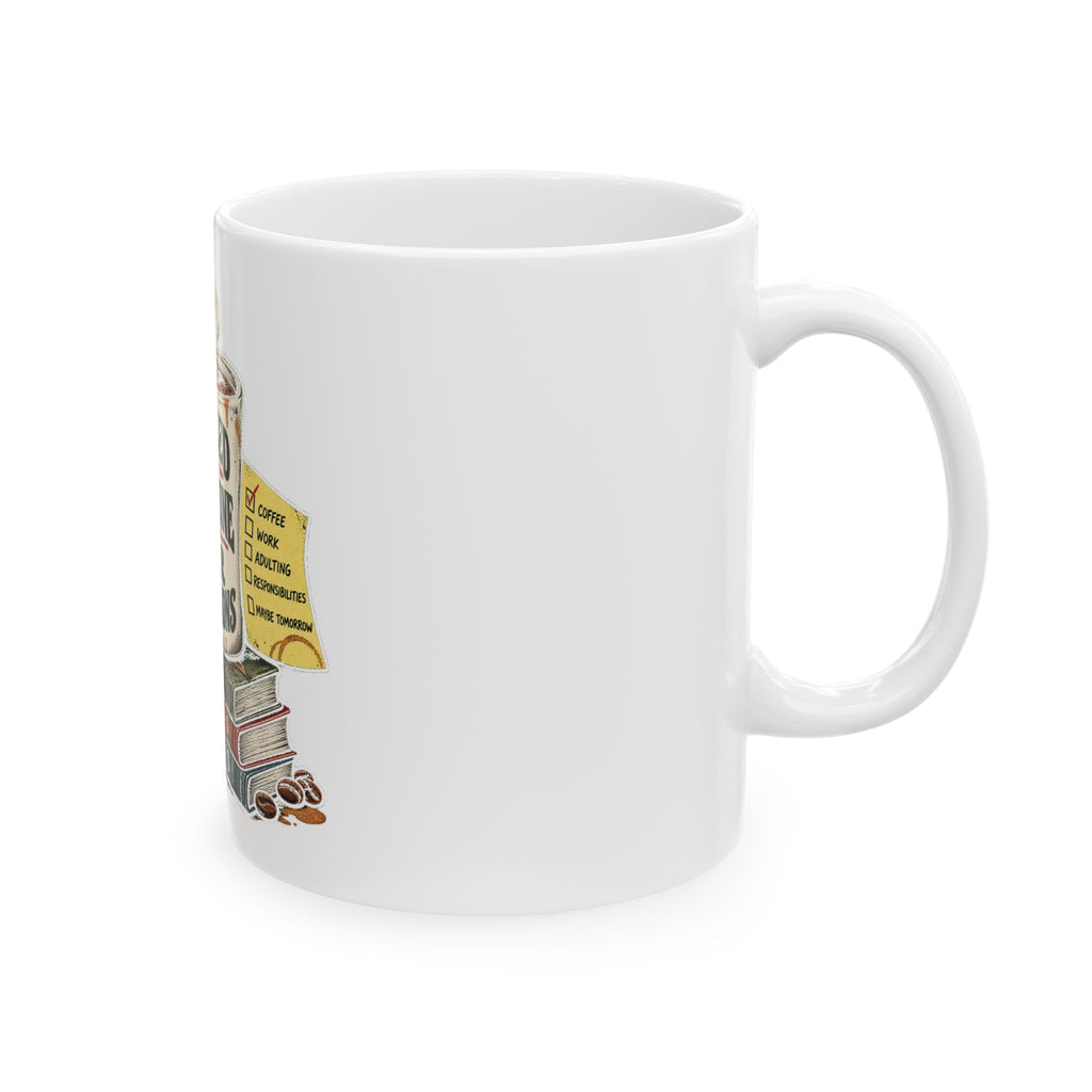 Fueled by Caffeine - Ceramic Mug 11oz and 15oz