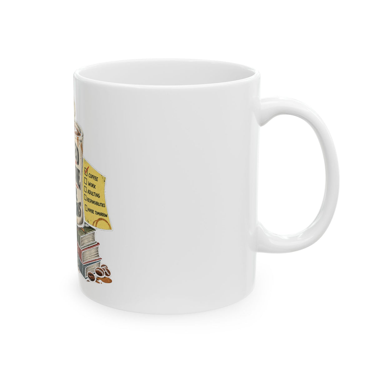 Fueled by Caffeine - Ceramic Mug 11oz and 15oz