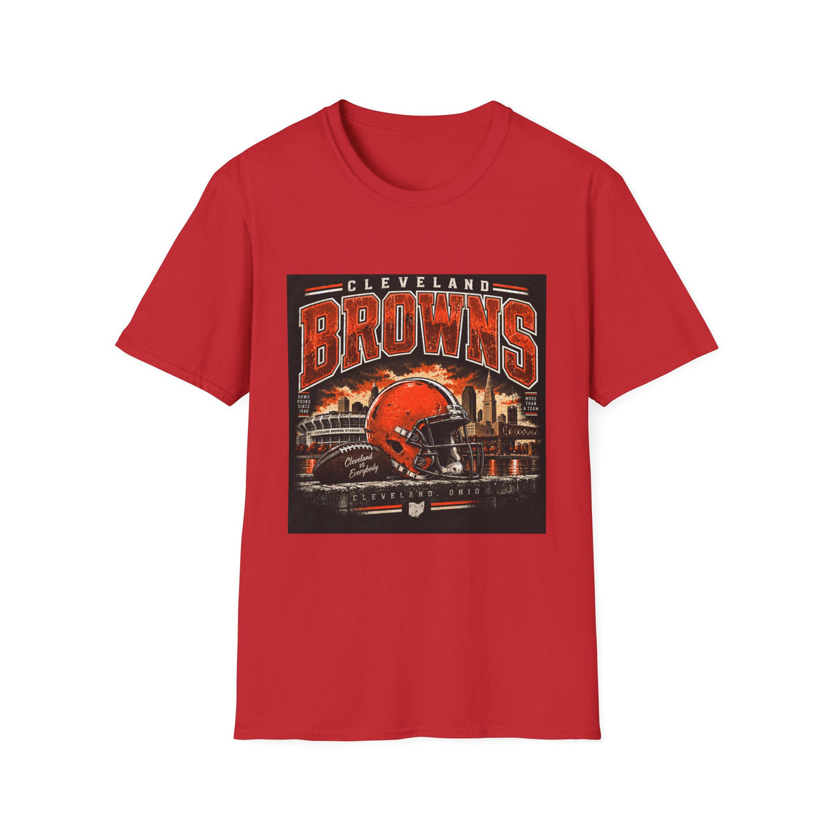 Cleveland Browns Skyline - Classic Tee