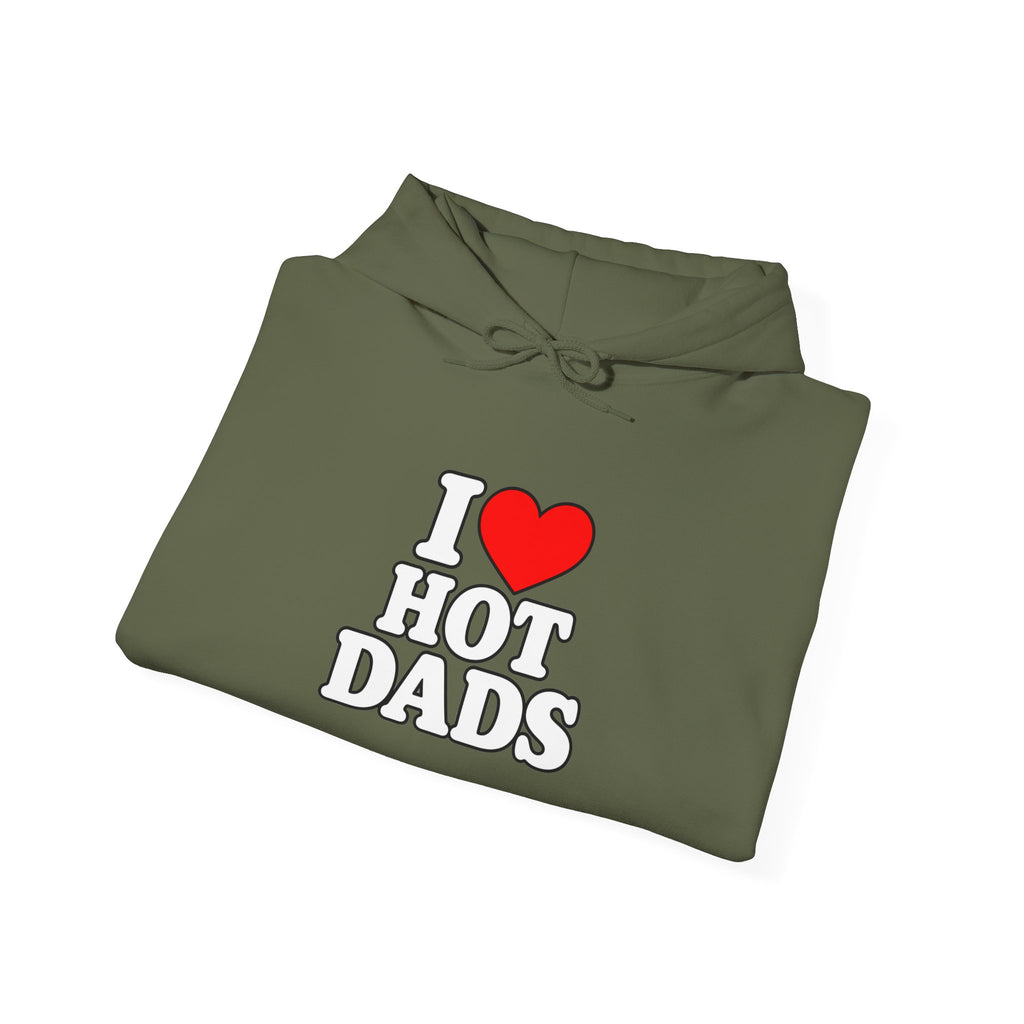 I Love Hot Dads - Hoodie