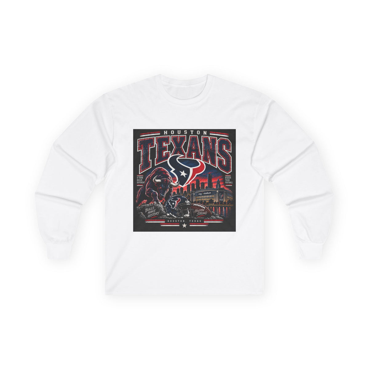 Houston Texans Gridiron Glory - Unisex Ultra Cotton Long Sleeve Tee