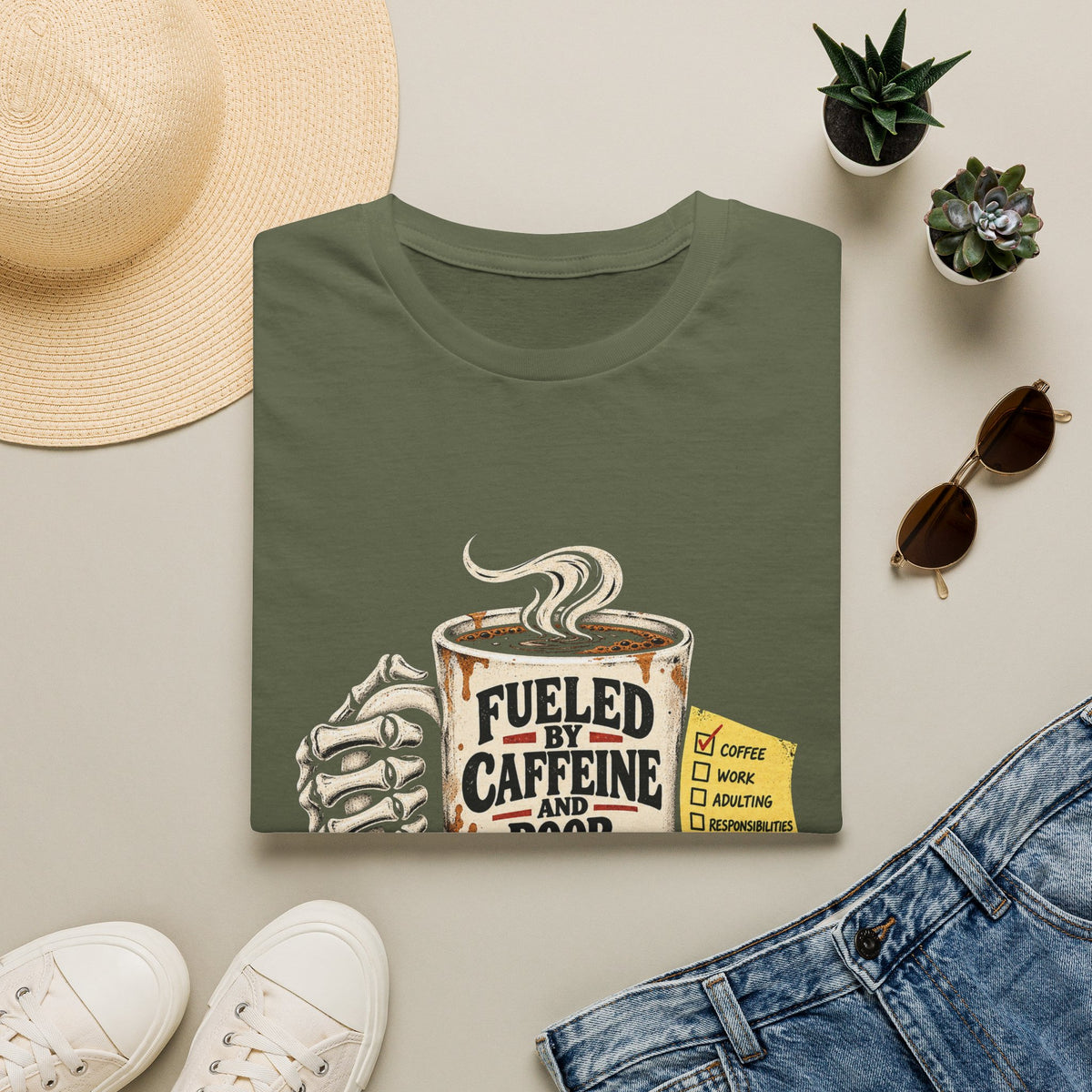 Fueled by Caffeine - Classic Tee