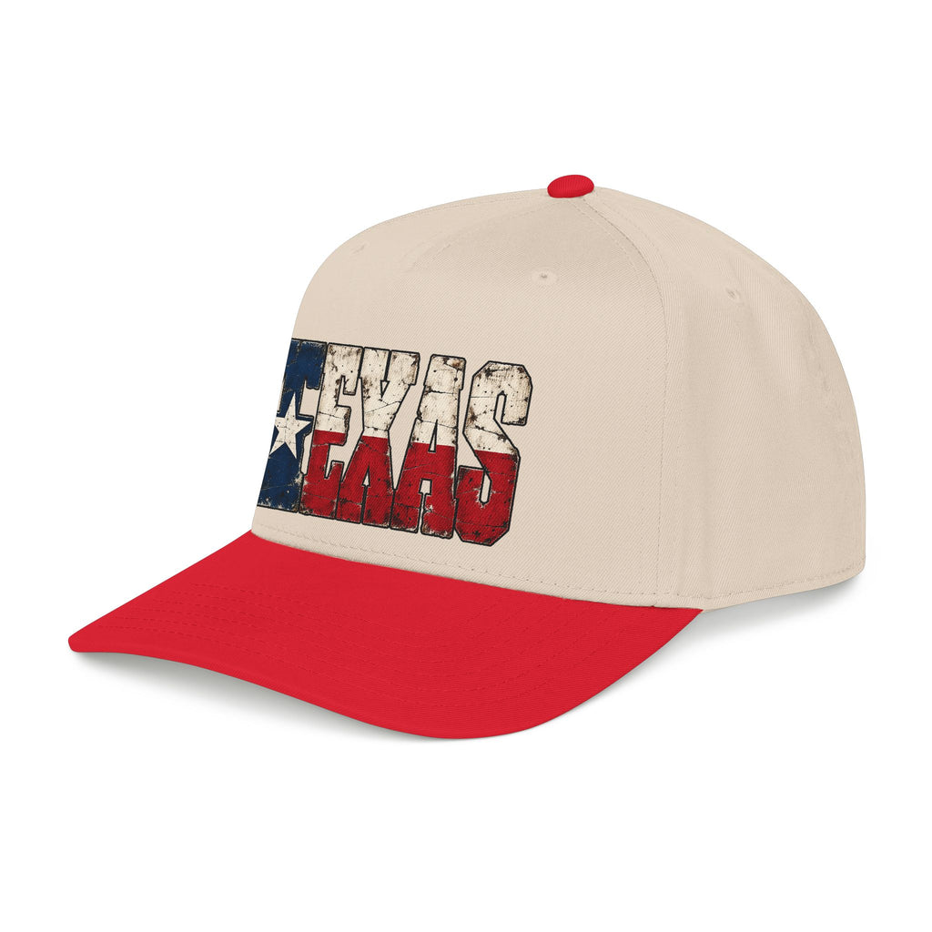 Texas Flag Block Letters - OTTO Baseball Hat