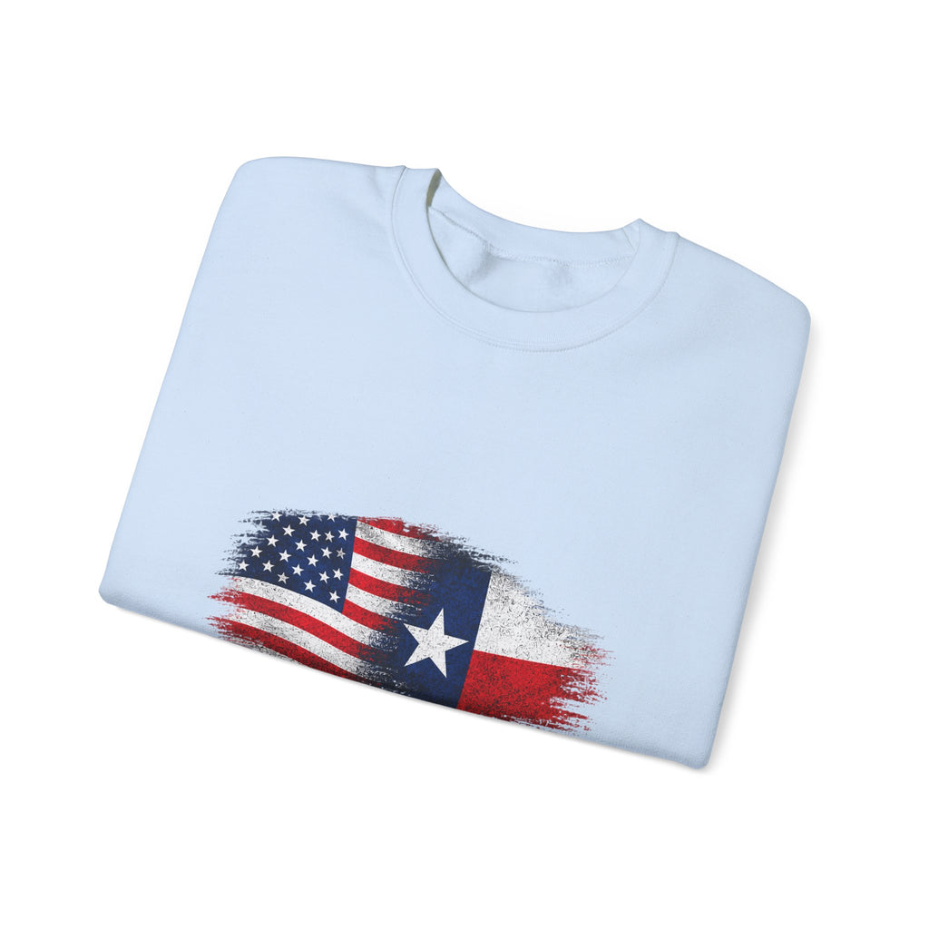 American by Birth, Texan by Choice - Crewneck Sweatshirt