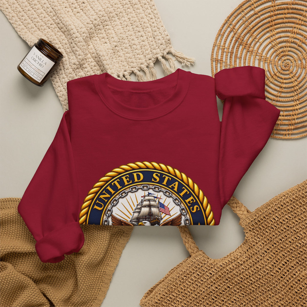 U.S. Navy Emblem - Crewneck Sweatshirt