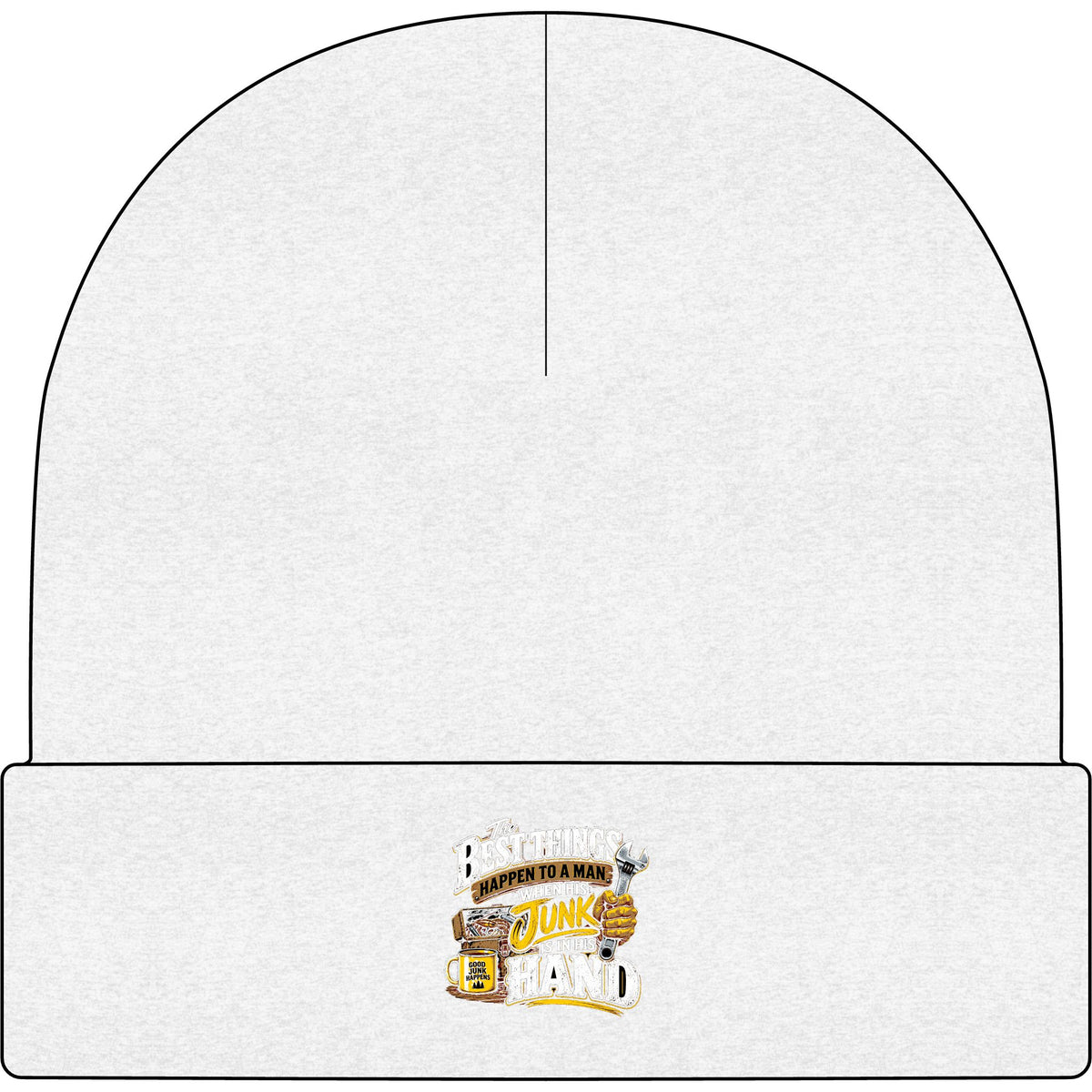 Best Things Happen in a Man's Hand - AS Colour 1107 Cuff Beanie