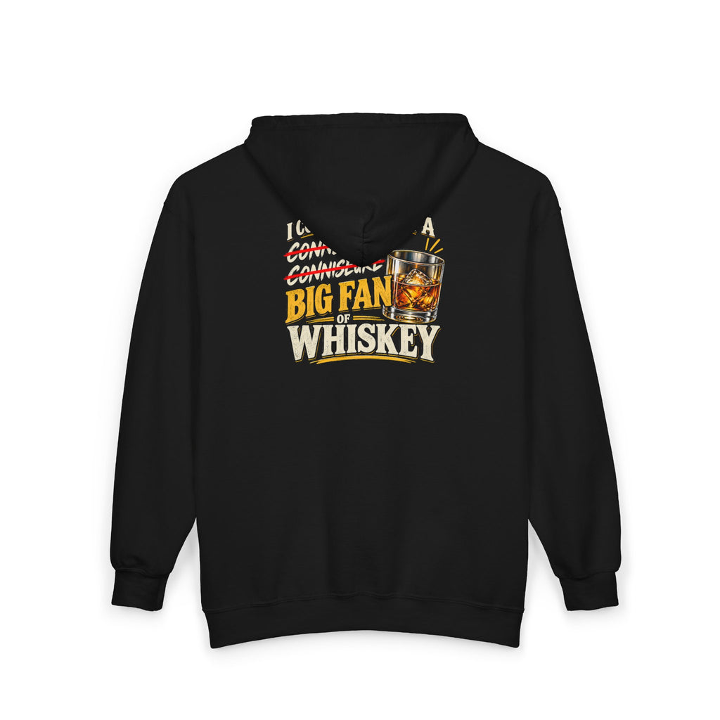 Big Fan of Whiskey - Full-Zip Hooded Sweatshirt
