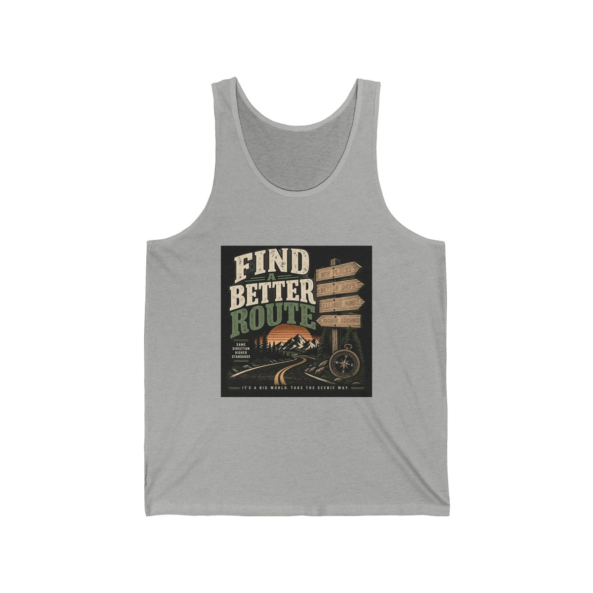 Find A Better Route - Athletic Tank